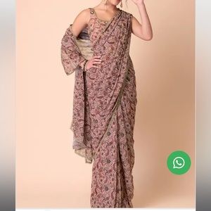 House of Indya Pre-Stitched Saree Set